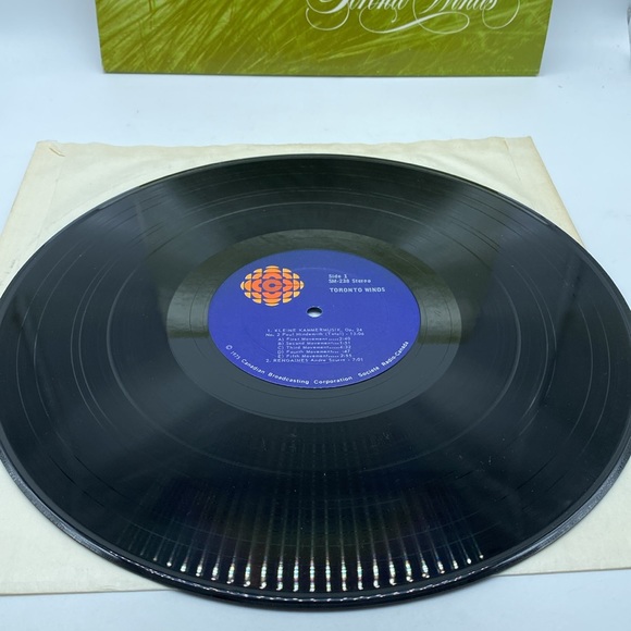 Toronto Winds SM 238 CBC Canadian Broadcasting Corporation Vinyl Record Album LP - Picture 8 of 9